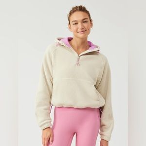 Outdoor voices fleece hoodie